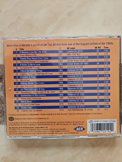 Gene Pitney CD - Big 20