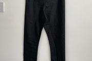 jeans Bnwt size 10 medium black coated high rise skinny jeans
