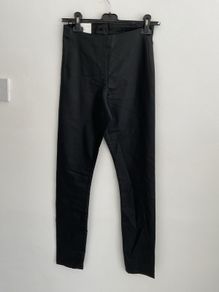 jeans Bnwt size 10 medium black coated high rise skinny jeans