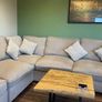 corner couch and swivel chair Image 2