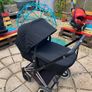 Cybex All-Terrain Stroller (Chrome Stardust) with a matching car seat Image 7