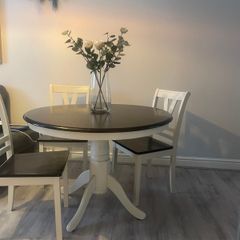 Table and chairs