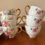 Antique/Vintage 1960's Hammersley 6 Piece Fine Bone China Afternoon Tea Set Image 2