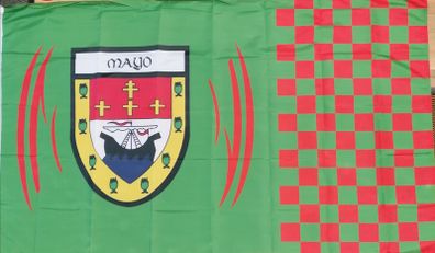 Mayo GAA flag 5ft x 3ft.