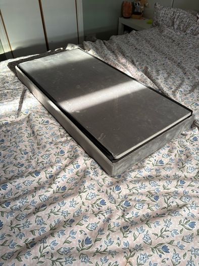 Velvet collapsible storage box