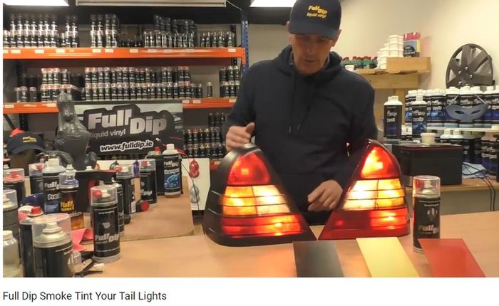 Plasti Dip or Full Dip Smoke - Tint Your Car Lights
