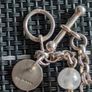 Necklace and bracelet stones silver set Image 6