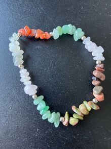 Fertility/pregnancy/hormone balancing crystal small anklet