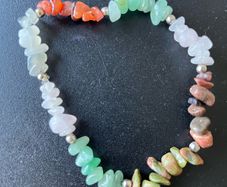Fertility/pregnancy/hormone balancing crystal small anklet