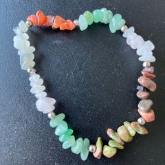 Fertility/pregnancy/hormone balancing crystal small anklet
