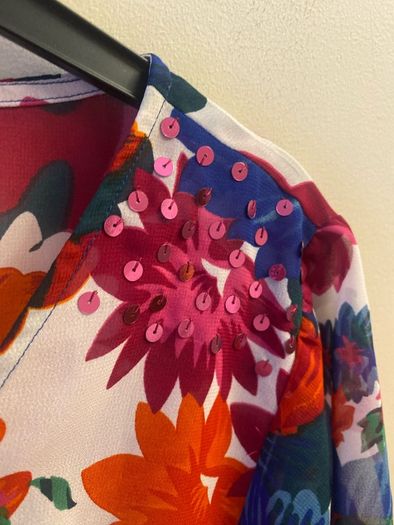 Savoir floral dress and matching bolero (size 18)