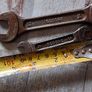 2 Antique Gedore double-sided open-ended Germany spanners, Postage Available or Collection Image 4