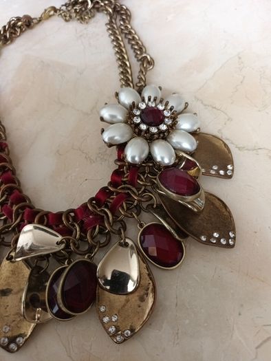 Costume  Necklace  x 5. Different  Colours  And  Styles.