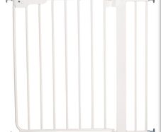 BabyDan adjustable pressure safety/stair gates, white