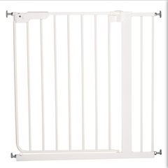 BabyDan adjustable pressure safety/stair gates, white