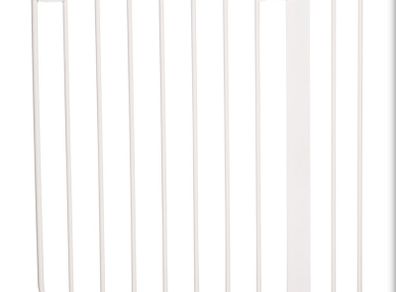 BabyDan adjustable pressure safety/stair gates, white