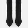 BRAND NEW Pointed Toe Stiletto Sock Boots: Size 5 Image 2