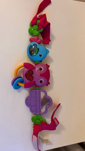 Bright Starts Busy Birdies Carrier Toy Bar