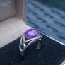 Stunning Vintage Sterling 925 Silver Ladies Ring Image 2
