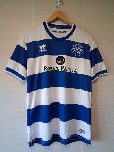 QPR Jersey. Official Errea Queens Park Rangers Mens Home Jersey.Collect In Dublin Or Receive Via Post.