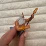 Little Mermaid King Triton Figure Disney Cake Topper approx. 8 cm. Used Please see photos Image 7