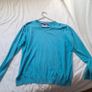 tommy hilfiger v neck size xl ptp 26" turquoise in excellent condition Image 8