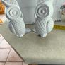Vintage Owl White Reisn Book Ends Image 8