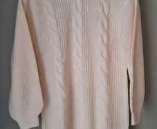H&M Divided Cable Knit Jumper Dress