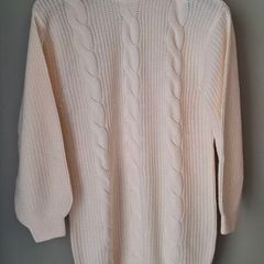 H&M Divided Cable Knit Jumper Dress