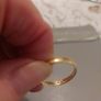 18ct gold wedding band Image 4