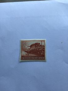 1944 WW2 German stamp