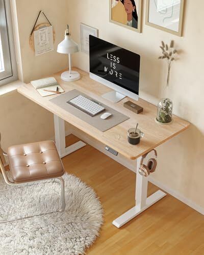 Electric Standing Desk For Gaming 100 x 60 cm Heigh Adjustable Stand up Table