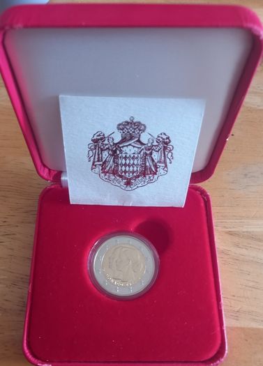 Proof 2011 Monaco 2 euro