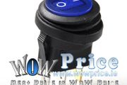 12V 20A Waterproof Round On/Off Rocker Switch Car Boat