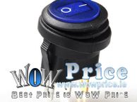main image for ad 12V 20A Waterproof Round On/Off Rocker Switch Car Boat