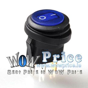 12V 20A Waterproof Round On/Off Rocker Switch Car Boat
