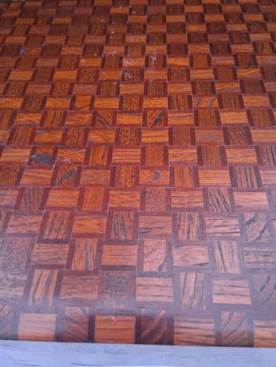 Japanese Wooden Parquet Stationery Box