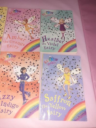 Girls fairy rainbow magic reading books