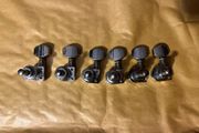 Electric Guitars Machine Head tuners 6 line chrome Jackson fender Stratocaster telecaster esp Ibanez electric guitars parts accessories