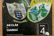 2012 Clare v Kerry - GAA Senior Football Round 4 Qualifier Programme