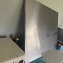 Stainless steel splashback Image 3