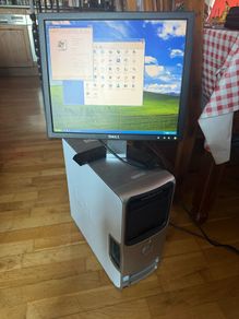 Dell desktop PC and Monitor