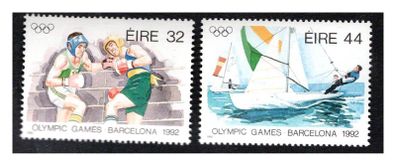1992 Ireland Olympic Games Barcelona Commemorative Stamps Mint Never Hinged (MNH)