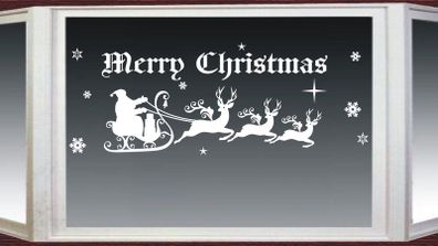 Santa Sleigh Reindeer
