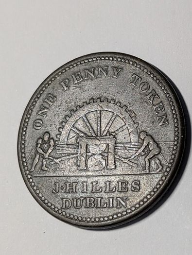 1813 Irish Token J Hilles Dublin