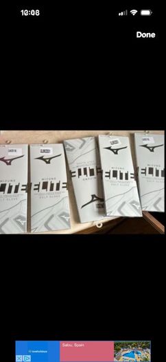 Brand new mizuna golfs m/l