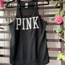 slerpwear Victoria secrets pink black sleepwear vest top size small Image 2