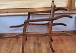 Antique Leveson & Sons Ash Campaign Sedan Chair
