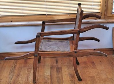 Antique Leveson & Sons Ash Campaign Sedan Chair