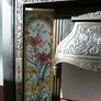 Old cast iron fireplace insert Image 2